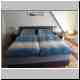 Herrlich groe Betten mit guten Matratzen